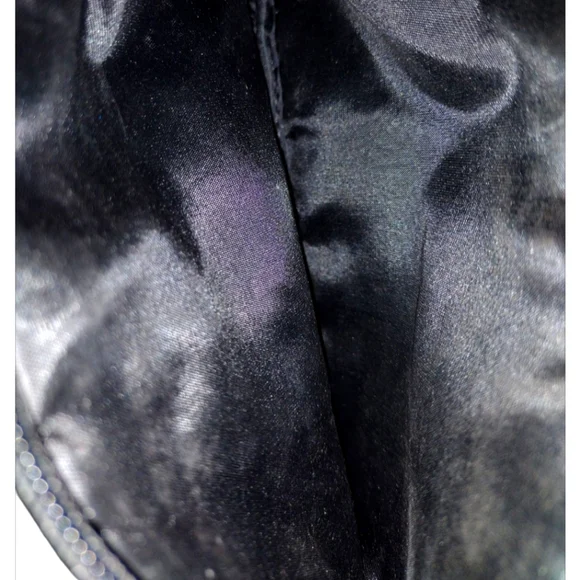 Giorgio Armani Black Satin Pouch - Picture 3 of 3